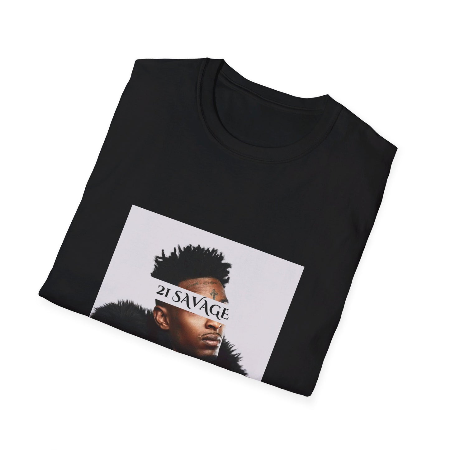 21 Savage Graphic Tee | Rap Shirt | Cut Out Style