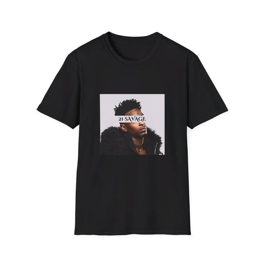 21 Savage Graphic Tee | Rap Shirt | Cut Out Style